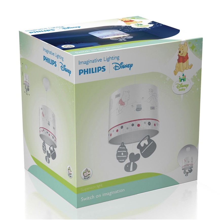 Philips 71753/34/16 - Kinder Kronleuchter WINNIE THE POOH 1xE27/23W/230V