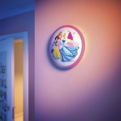 Philips 71760/28/16 - Kinder LED Wandleuchte DISNEY PRINCESS 1xLED/4W/230V
