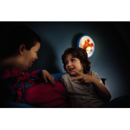 Philips 71760/40/16 - Kinder LED-Wandleuchte DISNEY SPIDER-MAN 1xLED/4W/230V
