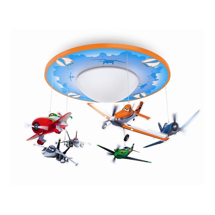 Philips 71762/53/16 - Kinder LED-Deckenleuchte DISNEY PLANES 1xLED/4,5W/230V