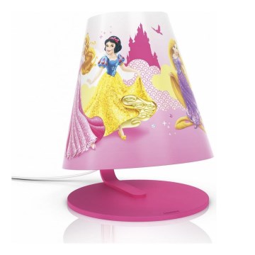 Philips 71764/28/16 - LED Kinder Tischlampe DISNEY PRINCESS LED/3W/230V