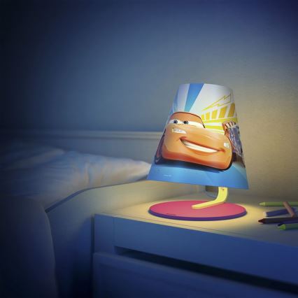 Philips 71764/32/26 - LED Kinder Tischlampe DISNEY CARS LED/3W/230V