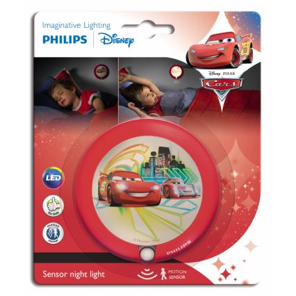 Philips 71765/32/16 - LED Kinderleuchte mit Sensor DISNEY CARS 1xLED/0,06W/2xAAA