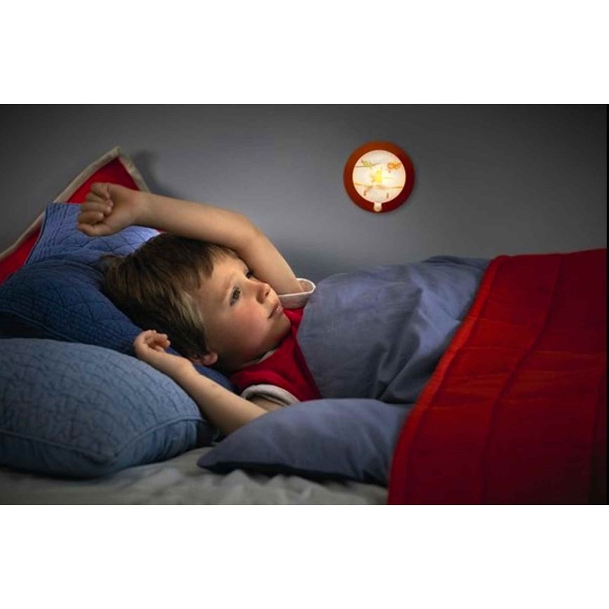 Philips 71765/53/16 - Kinder- LED Orientierungsleuchte DISNEY PLANES 1xLED/0,06W/3V