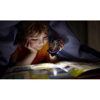 Philips 71767/05/16 - LED Kinderlampe DISNEY JAKE PIRATE 1xLED/0,3W/2xAAA