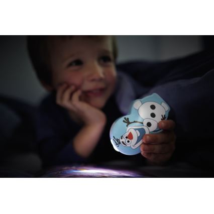 Philips 71767/08/16 - die LED - Kinderlampe DISNEY FROZEN 1xLED/0,3W/2xAAA