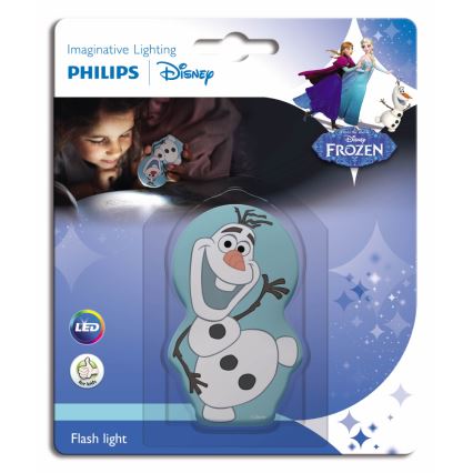 Philips 71767/08/16 - die LED - Kinderlampe DISNEY FROZEN 1xLED/0,3W/2xAAA