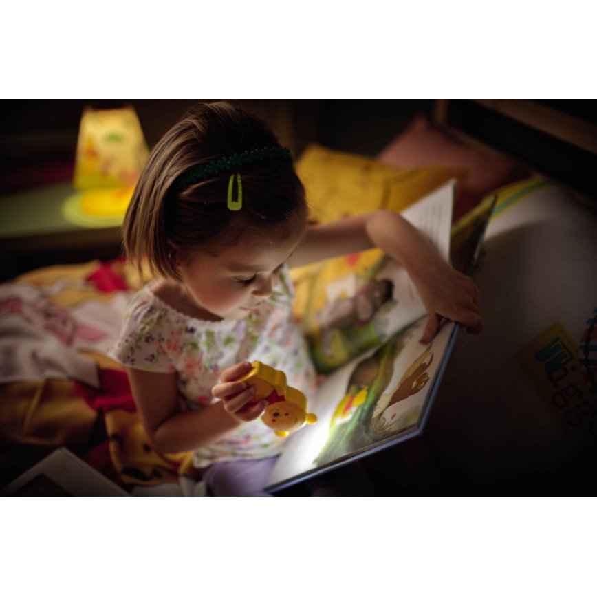Philips 71767/34/16 - Kinder LED Taschenlampe DISNEY WINNIE THE POOH 1xLED/0,3W/2xAAA