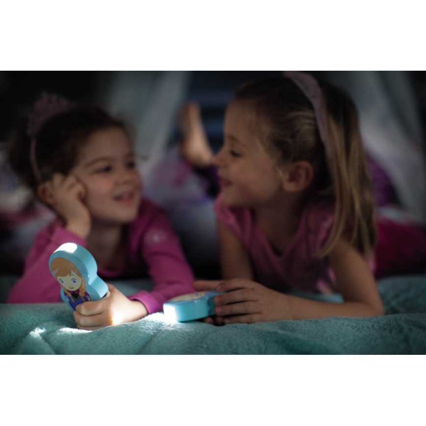 Philips 71767/36/16 - LED Kinder Taschenlampe DISNEY ANNA 1xLED/0,3W/2xAAA