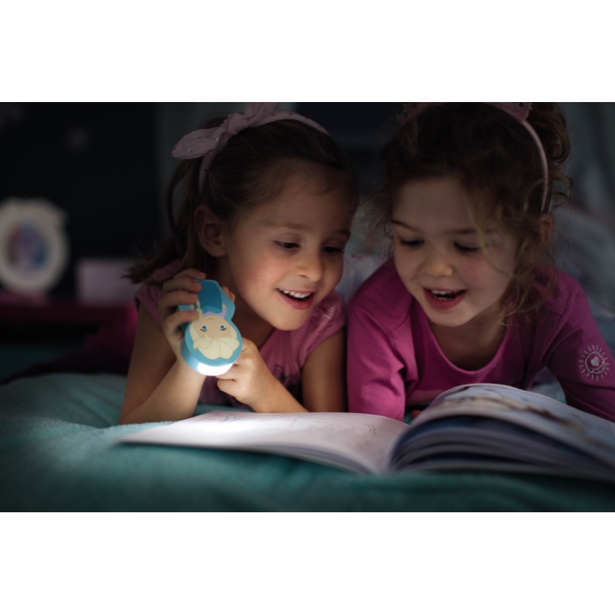 Philips 71767/37/16 - LED Kinder Taschenlampe DISNEY ELSA 1xLED/0,3W/2xAAA