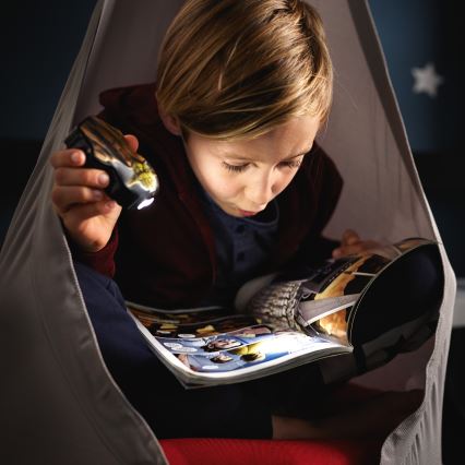 Philips 71767/99/16 - LED-Kinder-Taschenlampe DISNEY STAR WARS 1xLED/0,3W/2xAAA