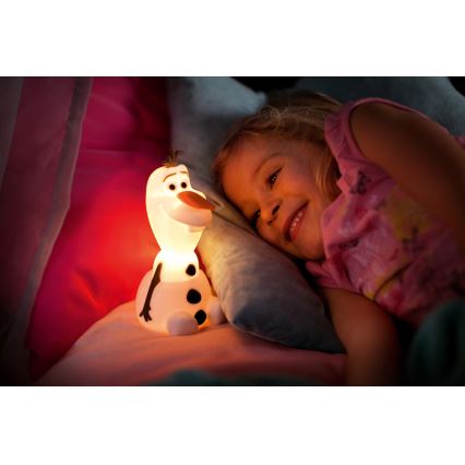 Philips 71768/08/16 - die LED - Kinderlampe FROZEN 1xLED/0,2W/2xAAA