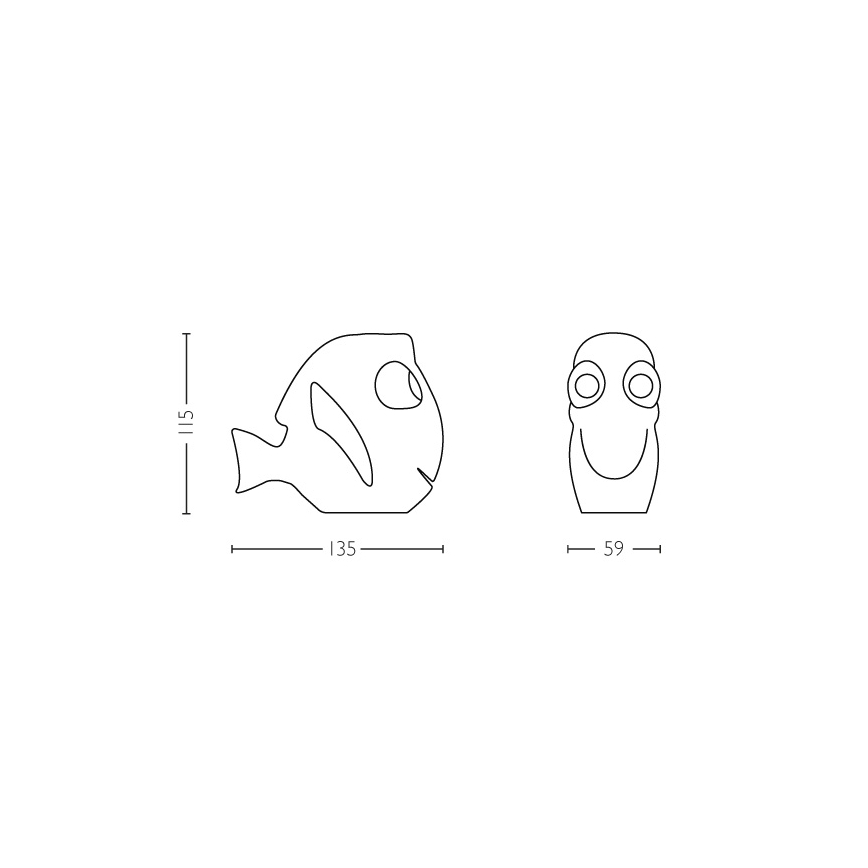 Kinderleuchte LED/2xAAA