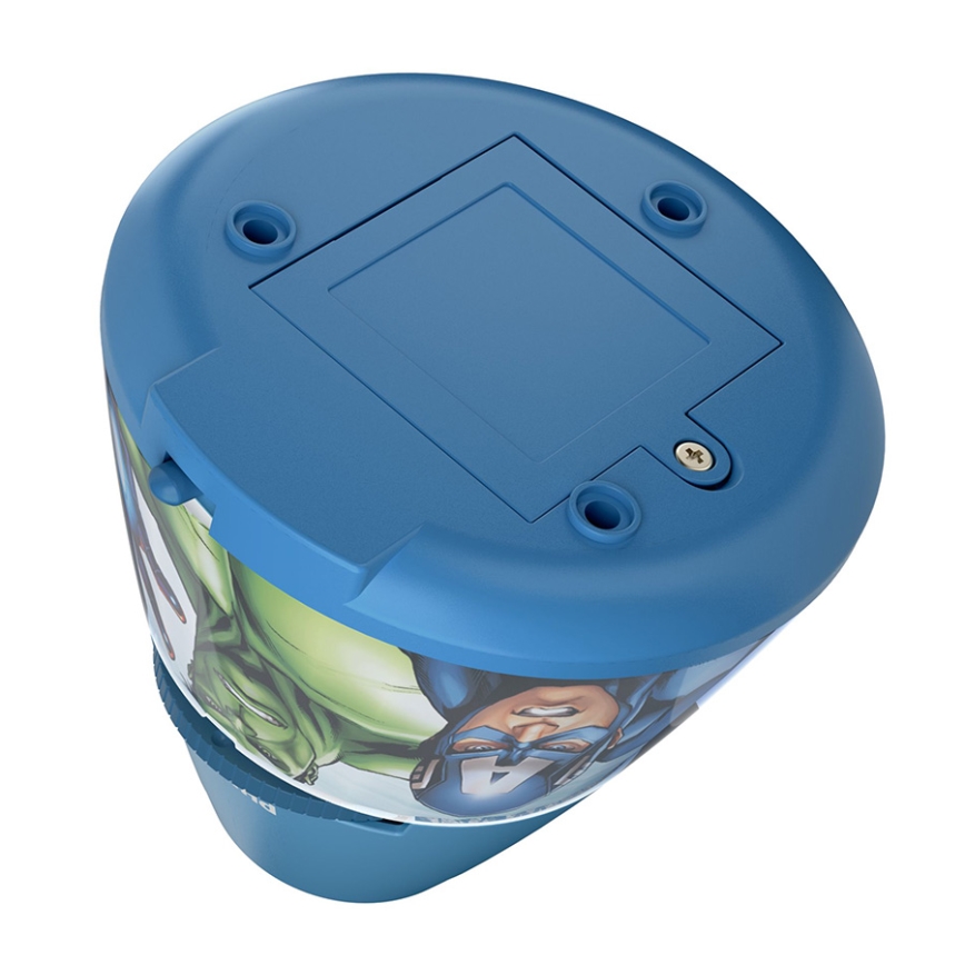 Philips 71769/35/P0 - LED Kinder Projektor und Licht AVENGERS 1xLED/0,1W/4,5V
