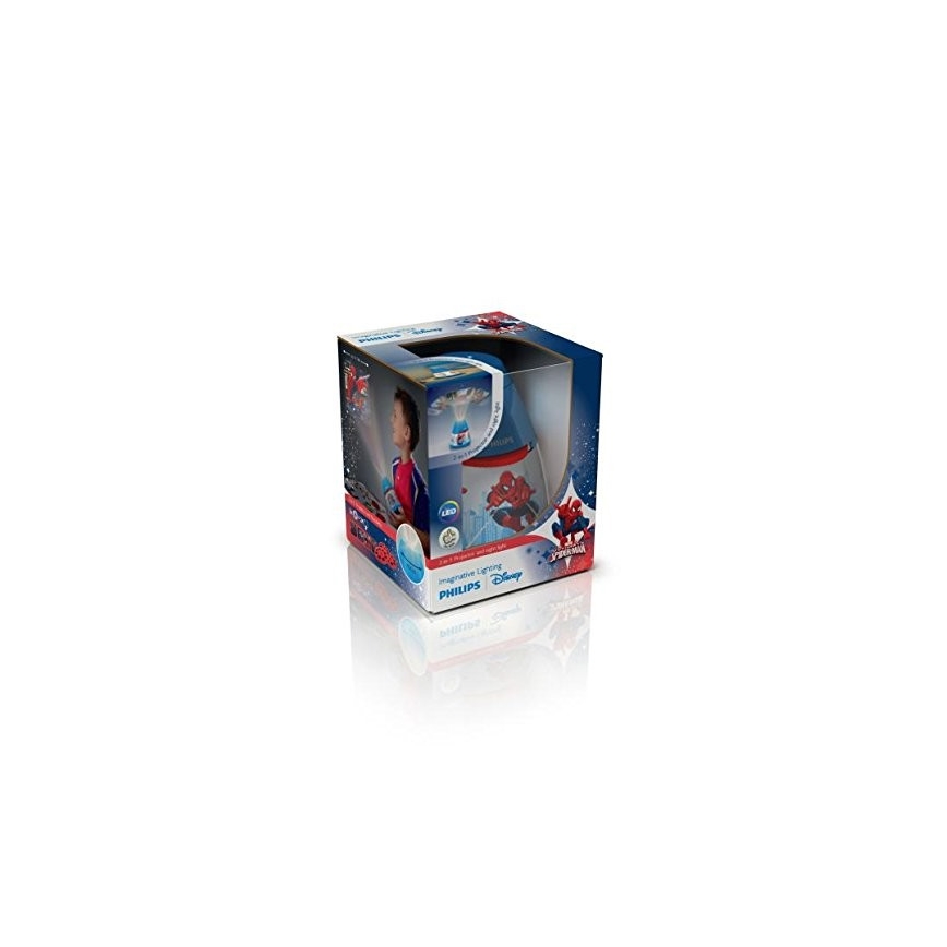 Philips 71769/40/16 - Kinderprojektor DISNEY SPIDER-MAN 1xLED/0,1W