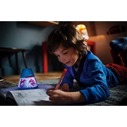 Philips 71769/40/16 - Kinderprojektor DISNEY SPIDER-MAN 1xLED/0,1W