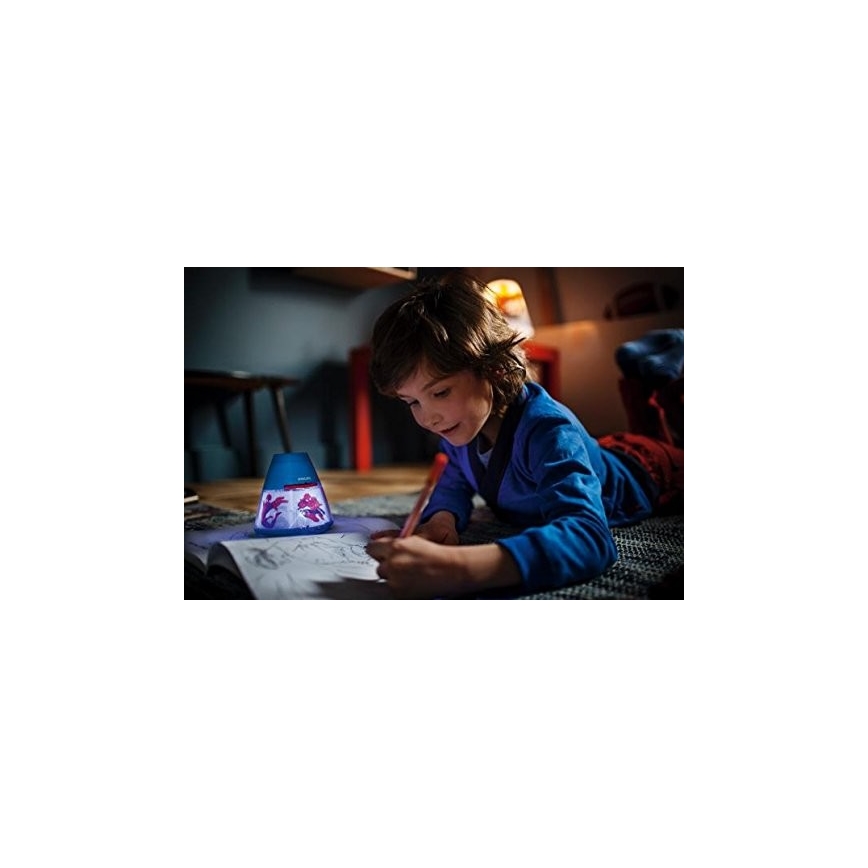 Philips 71769/40/16 - Kinderprojektor DISNEY SPIDER-MAN 1xLED/0,1W