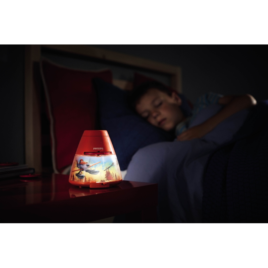 Kinderlampe 1xLED/+ 3xLED 0,1W/0,3W/3xAA der Projektor
