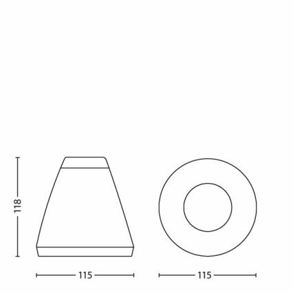 Kinderlampe 1xLED/+ 3xLED 0,1W/0,3W/3xAA der Projektor