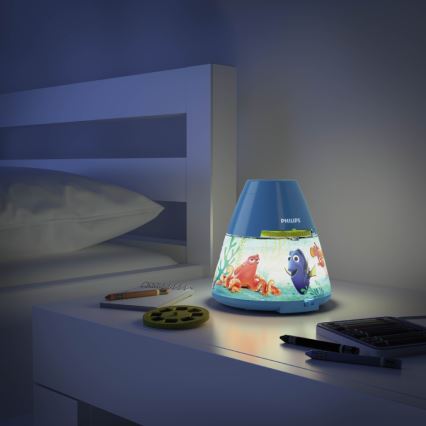 Philips 71769/90/16 - LED-Kinderprojektor DISNEY DORY LED/0,1W/3xAAA