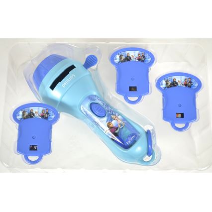 Philips - Kinderbeamer FROZEN 2v1 LED/2xAAA