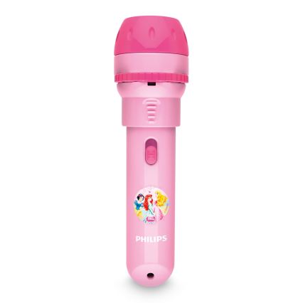 Philips 71788/28/16 - Kinder-Projektor DISNEY PRINCESS LED/3xLR44