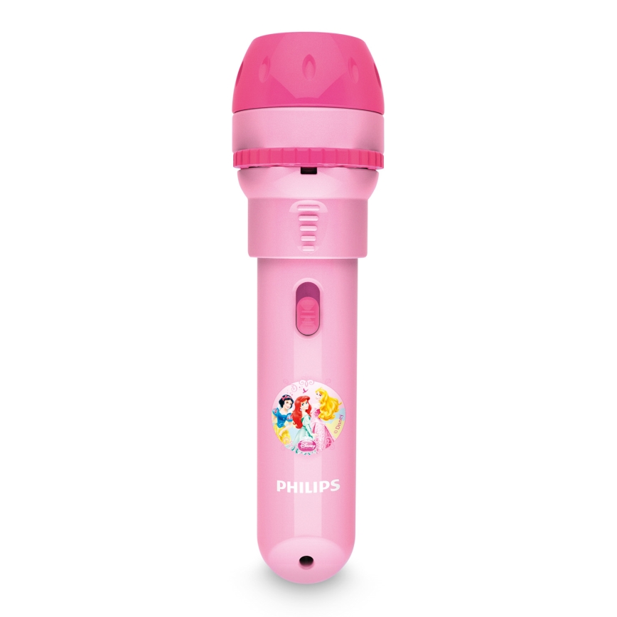 Philips 71788/28/16 - Kinder-Projektor DISNEY PRINCESS LED/3xLR44