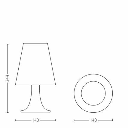 Philips - LED Kiderlampe LED/2,3W/230V