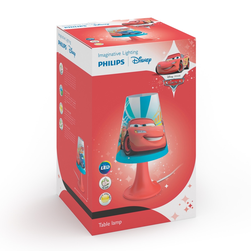 Philips 71795/32/16 - Kinderleuchte DISNEY CARS LED/2,3W/230V