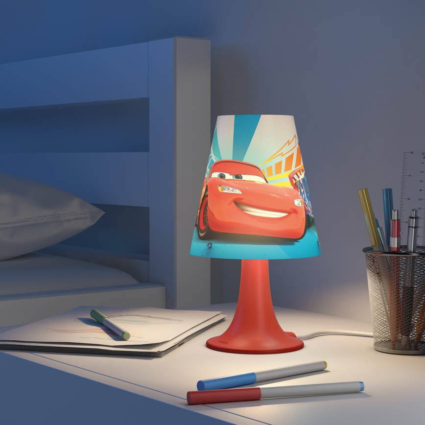 Philips 71795/32/16 - Kinderleuchte DISNEY CARS LED/2,3W/230V