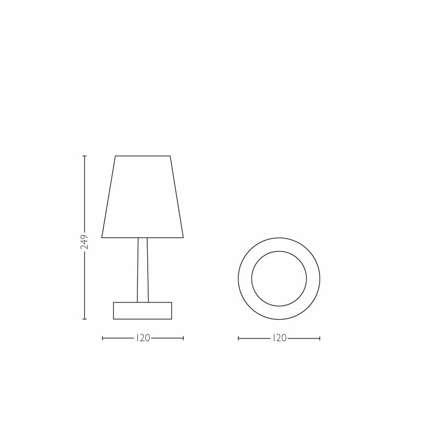 LED Kiderlampe LED/0,6W/3xAA