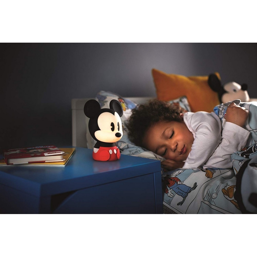 Philips 71883/30/PO - LED Kinderlampe DISNEY MICKEY MOUSE LED/0,1W/USB