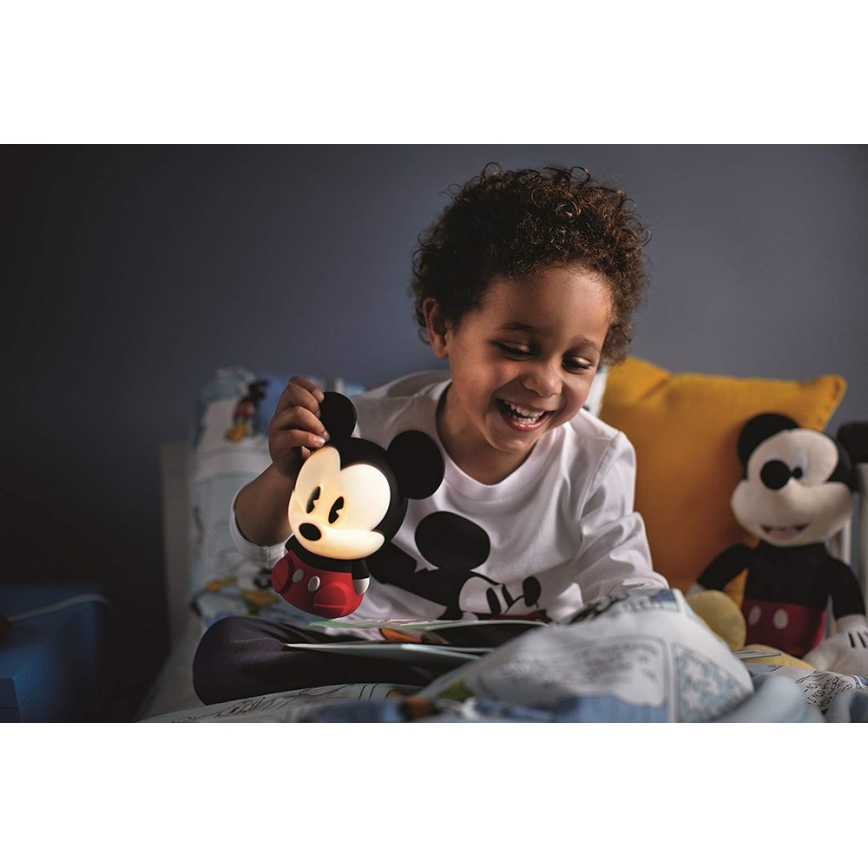 Philips 71883/30/PO - LED Kinderlampe DISNEY MICKEY MOUSE LED/0,1W/USB