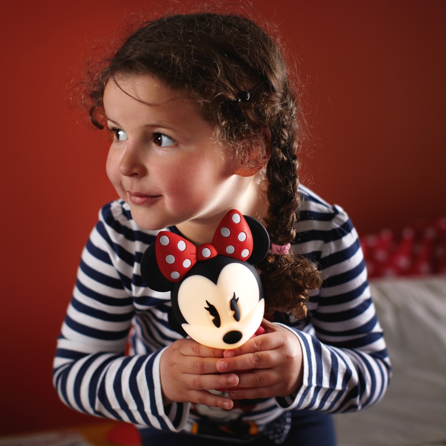 Philips 71883/57/P0 - Kinderleuchte DISNEY MINNIE MOUSE LED/0,1W/USB