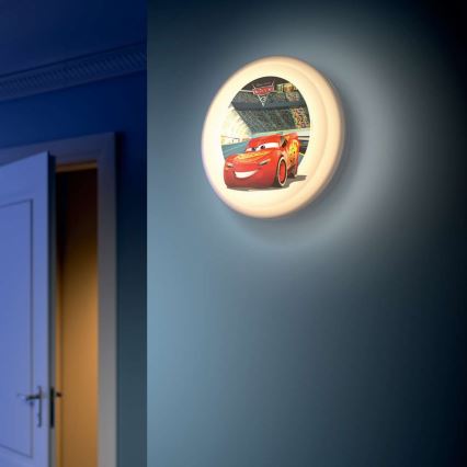 Philips 71884/32/P0 - LED Kinder Wandleuchte DISNEY CARS LED/10W/230V