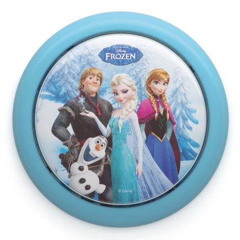Philips 71924/08/16 - LED Kinder Touch-Lampe DISNEY FROZEN LED/0,3W/2xAAA