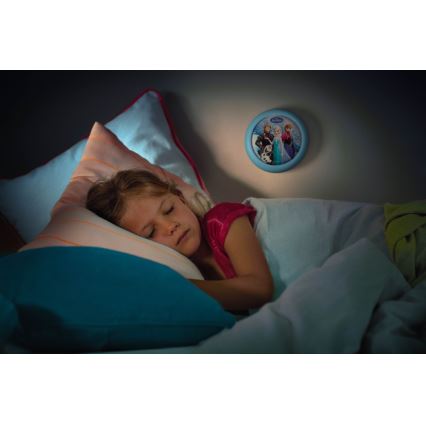 Philips 71924/08/16 - LED Kinder Touch-Lampe DISNEY FROZEN LED/0,3W/2xAAA