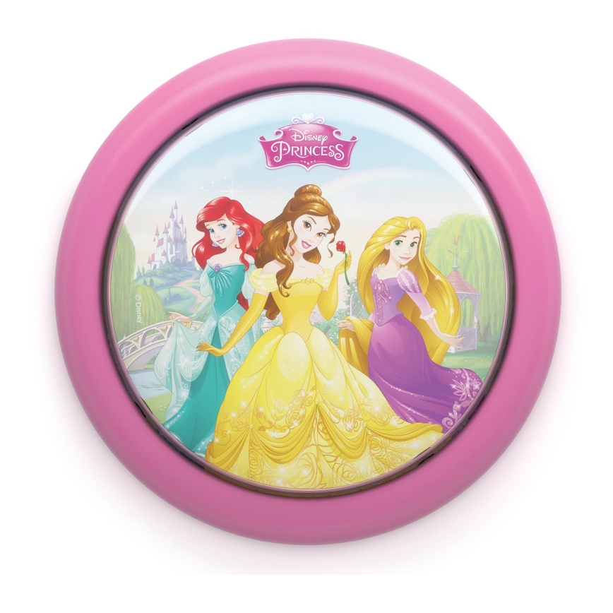 Philips 71924/28/16 - LED Kinder Touch-Lampe DISNEY PRINCESS LED/0,3W/2xAAA