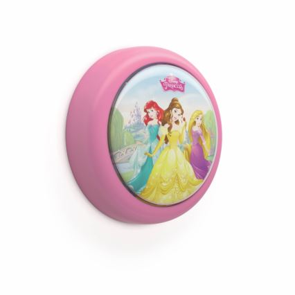 Philips 71924/28/16 - LED Kinder Touch-Lampe DISNEY PRINCESS LED/0,3W/2xAAA