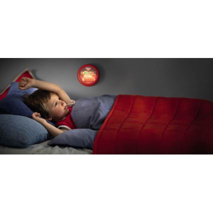 Philips 71924/32/16 - LED Kinder Touch-Lampe DISNEY CARS LED/0,3W/2xAA