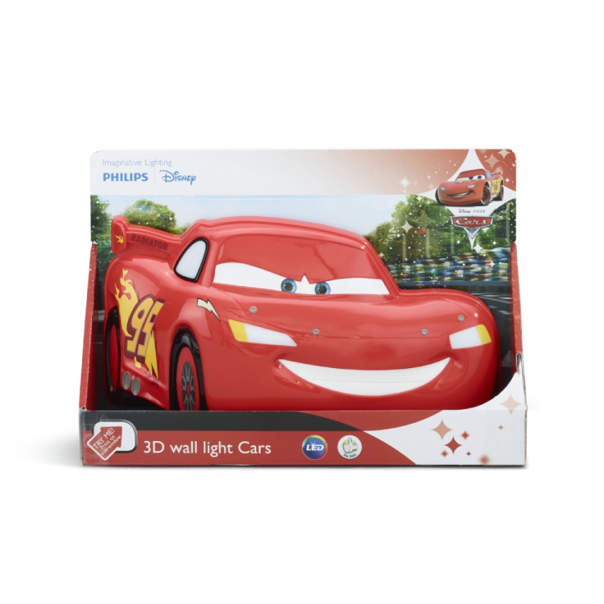 Philips 71941/32/P0 - LED Kinderleuchte CARS 2xLED/0,2W/3V