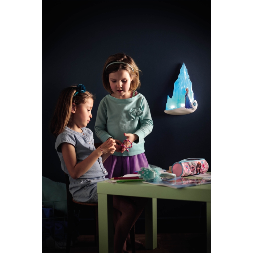 Philips 71942/08/P0 - LED Kinderleuchte DISNEY FROZEN 2xLED/0,2W/3V