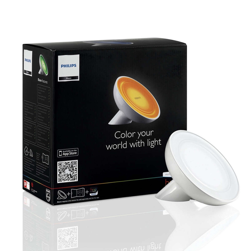 Philips 72997/60/PH - Tischlampe HUE BLOOM 1xLED/8W/230V/RGB