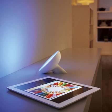 Philips - Dimmbare Tischleuchte Hue BLOOM 1xLED/8W/230V/RGB