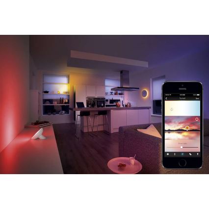 Philips 72997/60/PH - Tischlampe HUE BLOOM 1xLED/8W/230V/RGB