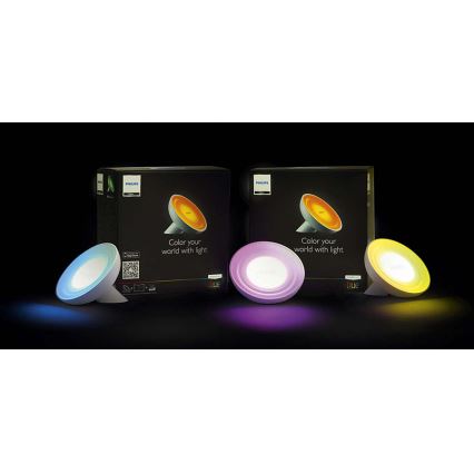 Philips - Dimmbare Tischleuchte Hue BLOOM 1xLED/8W/230V/RGB