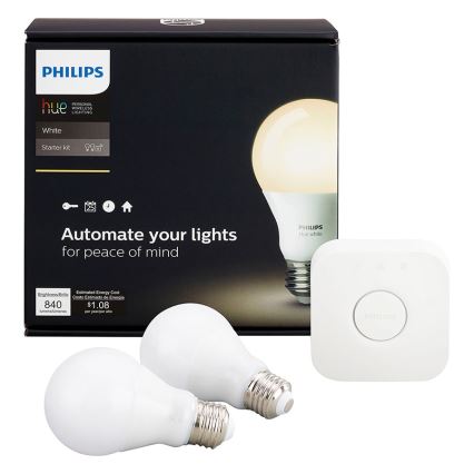 Philips - Basic Set Hue STARTER KIT 2xE27/9,5W