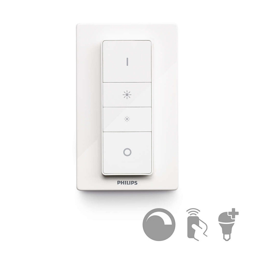 Philips 8718696506943 - Ausschalter / Dimmer HUE für Batterie