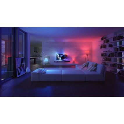 SET 3x dimmbare Glühbirne Philips Hue WHITE AND COLOR AMBIANCE 3xE27/10W/230V