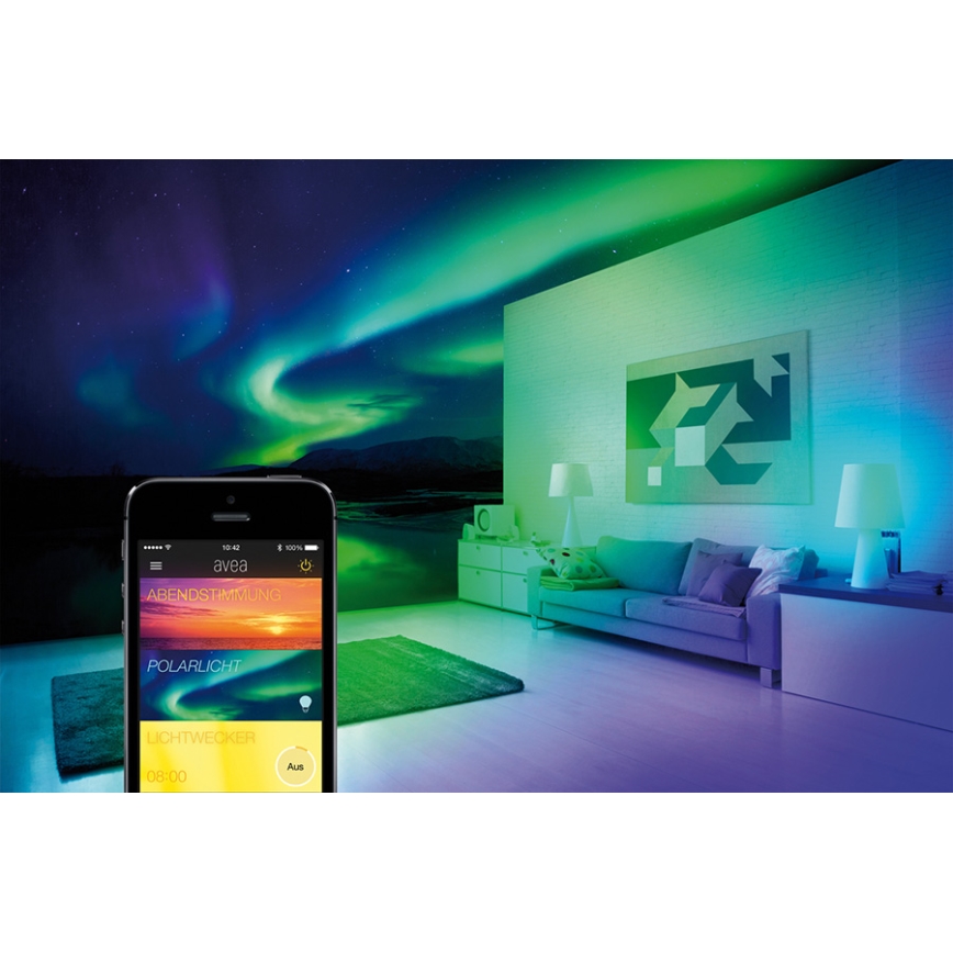 Philips 8718696592984 - Žárovka HUE WHITE AND COLOR AMBIANCE 1xE27/10W/230V